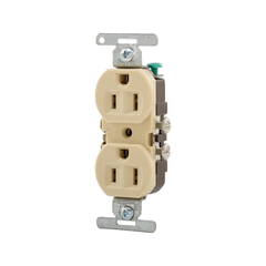 EATON Eaton 5270V-BU Straight Blade Standard Duplex Receptacle 15 A 125 V (Straight Blade) 5270V-BU
