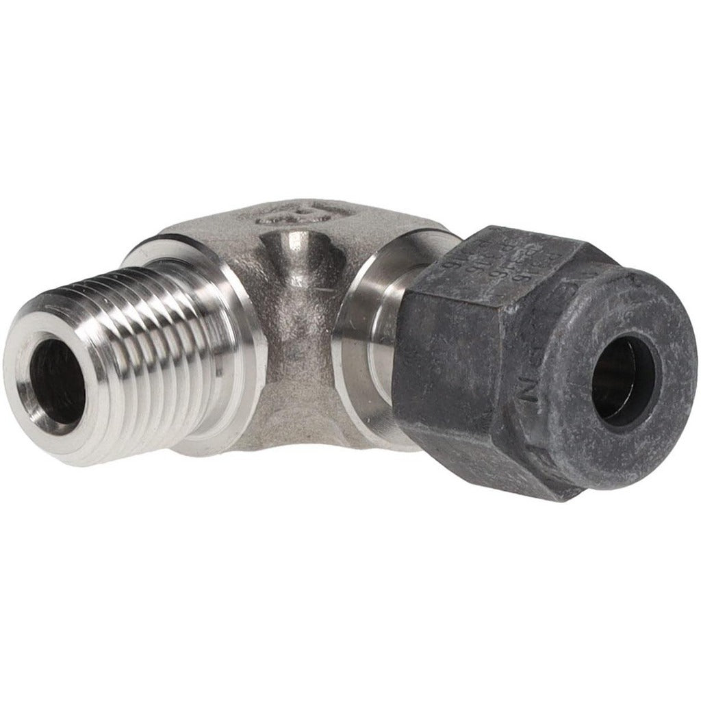 PARKER Parker 3-2 Cbz-ss Compression Male Elbow 3/16 Od 1/8 Mnpt Ss