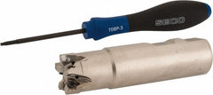 SECO TOOLS Seco 02770596 Indexable Square-shoulder End Mill 1 in