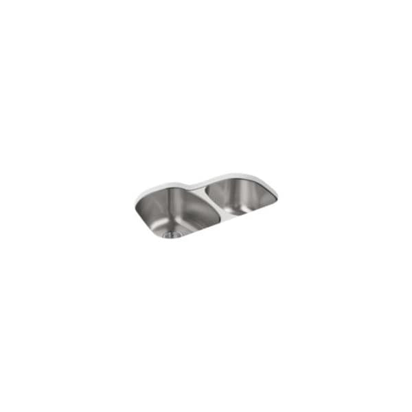 STERLING Sterling 11723-na Offset Kitchen Sink 31.5x20.5x9 in