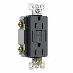LEGRAND Pass Seymour 1597TRGCC4 Gfci Receptacle 15A Graphite 4 Pack