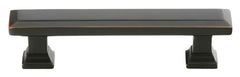 EMTEK Emtek 86302US10B Geometric Rectangular Cabinet Pull Orb