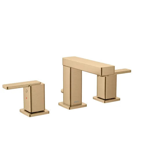 MOEN Moen TV6820BZG Iver Two-Handle Widespread Bathroom Faucet 1.0 GPM (High-Arc)