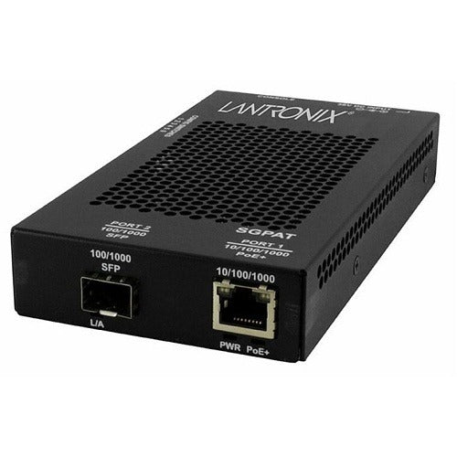 LANTRONIX Transition Networks SGPAT1040-105-SA Poe+ Media Converter