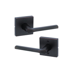 KWIKSET Kwikset 720LSLSQT-11P Lisbon Passage Lever Venetian Bronze
