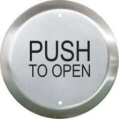 CAMDEN DOOR CONTROLS Camden Door Controls CM-60/3 Round Push to Open Switch