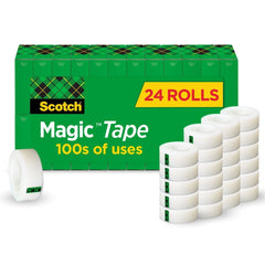 3M 3M MMM810K24 3/4 inchesW Magic Tape (24 Pack)