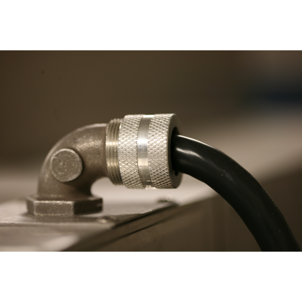 HUBBELL WIRING Hubbell Wiring Device-Kellems NHC1023 HWD 90 deg Form 2 Standard Cord Connector 1/2 in MNPT Trade