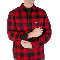 MILWAUKEE Milwaukee M551R-3X Gridiron Flannel Shirt 3XL
