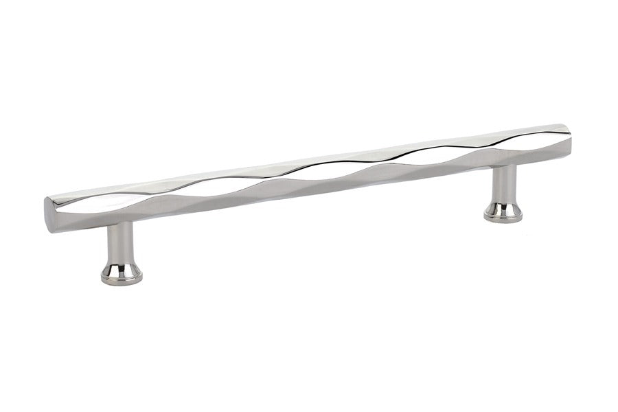 EMTEK Emtek 86430US14 Cabinet Pull 6 in Center Polished Nickel