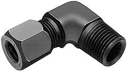 PARKER Parker 3 Vbu-s Bite-type Male Elbow 3/16 in 1/8 Nptf