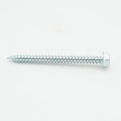 MALCO Malco HW8X2ZP Zip-In Slotted Hex Head Screws 2 in (1400 Pack)