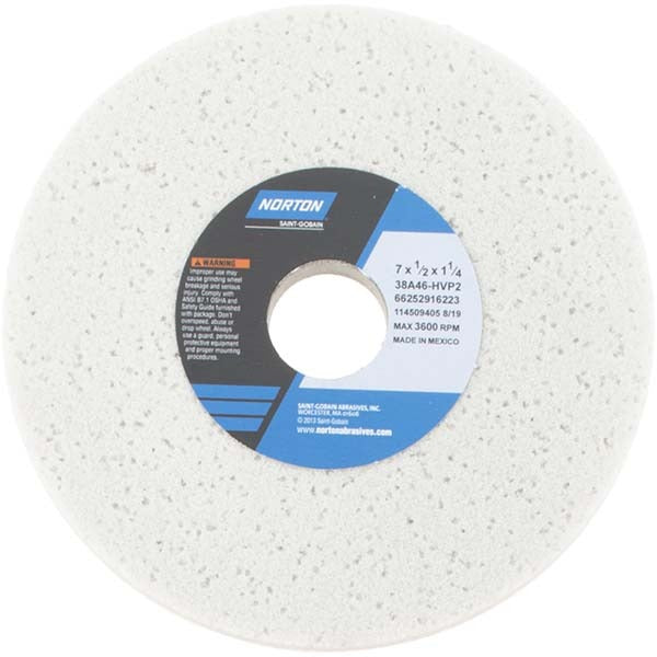 NORTON Norton 66252916223 Surface Grinding Wheel 46 Grit 7 in