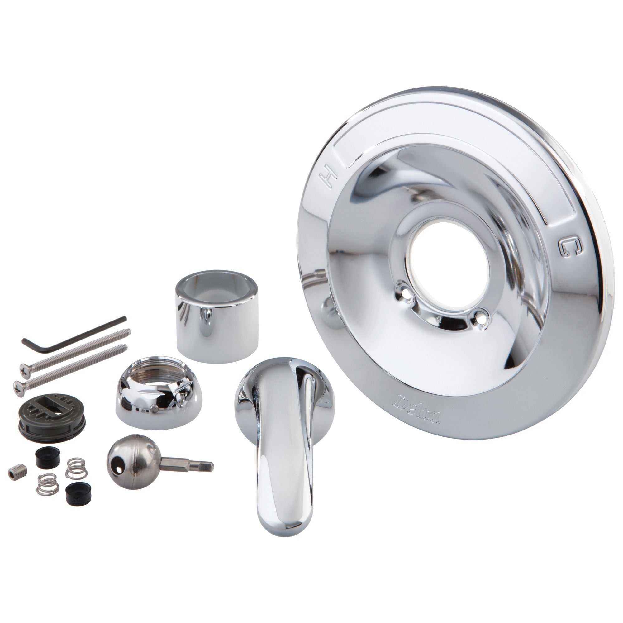 DELTA FAUCET Delta Faucet RP54870 Tub Shower Renovation Kit Chrome