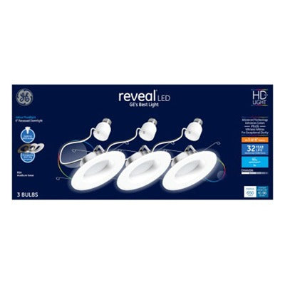 GE G E Lighting 47826 R30 Led Retrofit Kit 8W 3 Pack