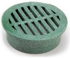 NDS Nds 13 Round Drain Grate 4 Inches Green Uv-resistant