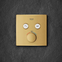 GROHE Grohe 29141gn0 Grohtherm Smartcontrol 3-function Volume Control Trim Brushed Cool Sunrise