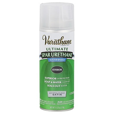 RUST-OLEUM Rust-oleum 250281 Spar Urethane Spray Satin 12 Oz