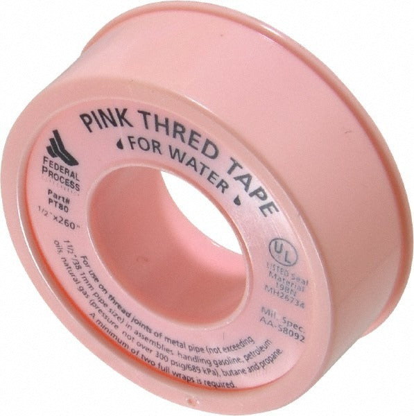 GASOILA Gasoila PT80 Ptfe Pipe Repair Tape 0.5 X 260 Inch Roll