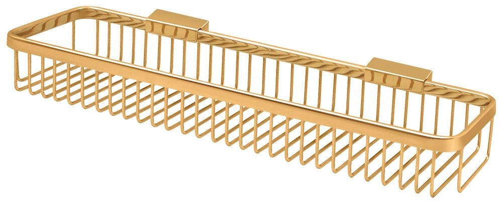 DELTANA Deltana WBR1851CR003 Wire Basket Rectangular Lifetime Brass