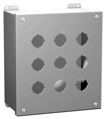 HAMMOND Hammond 1437a Pushbutton Enclosure Nema 12 13 Steel Gray