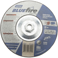 NORTON Norton 66252843229 Type 28 Grinding Wheel 7in 24 Grit