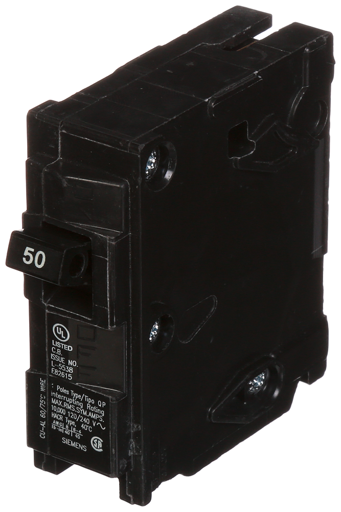 SIEMENS Siemens Q150 50-Amp Single Pole Type QP Circuit Breaker