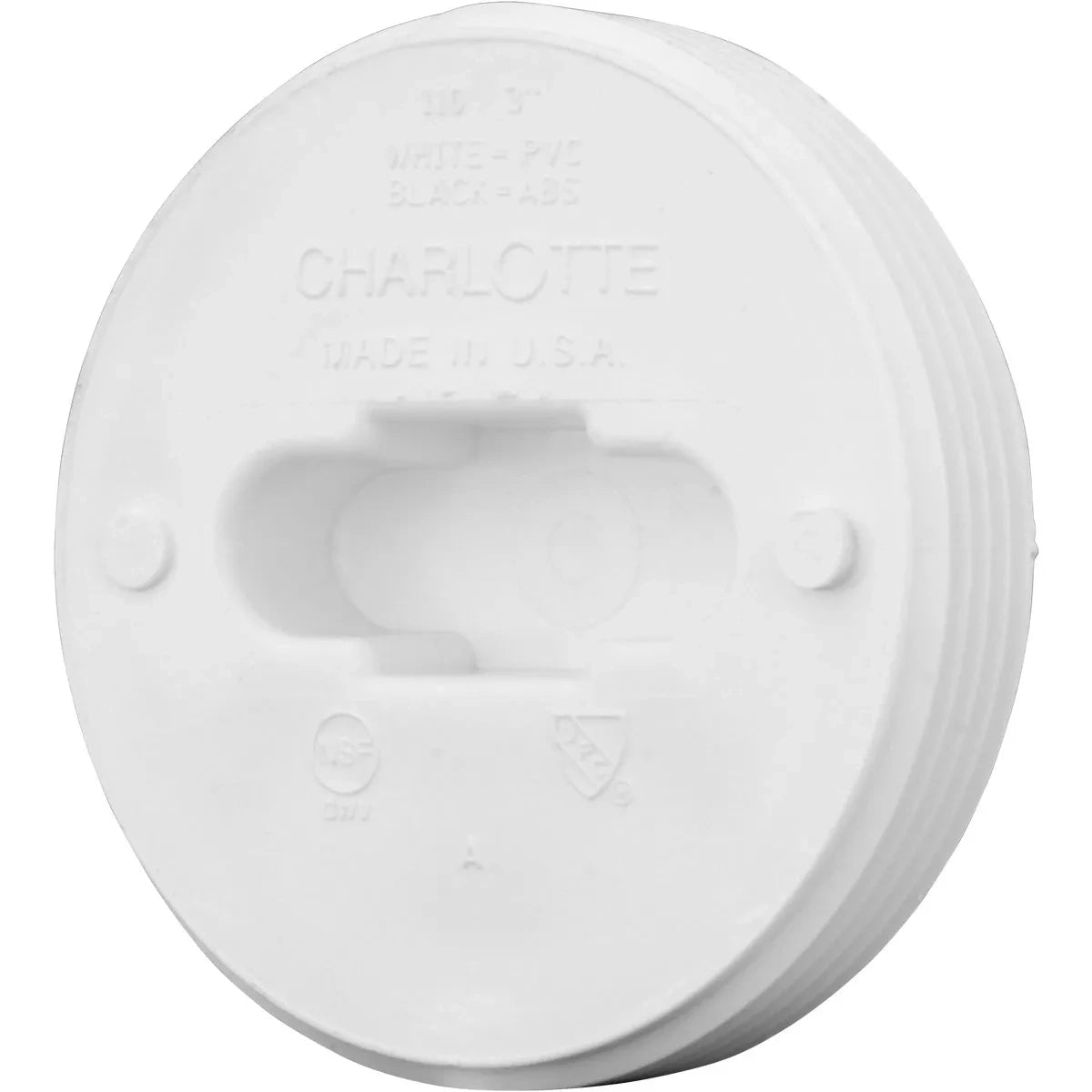 DO IT BEST Do It Best 431866 Pvc Floor Plug 3 in Schedule 40 Dwv
