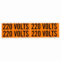 BRADY Brady 44207 Label B-498 220 Volt (4.125 x 1.125 in)