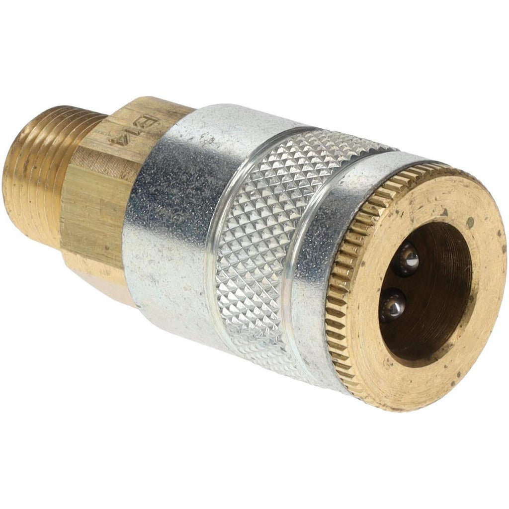 PARKER Parker B14 Pneumatic Hose Coupler 3/8 Inch Brass