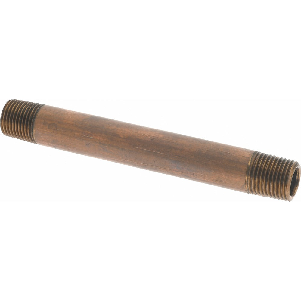 MERIT BRASS Merit Brass 2002-300BSPT Brass Pipe Nipple 1/8 in Bspt