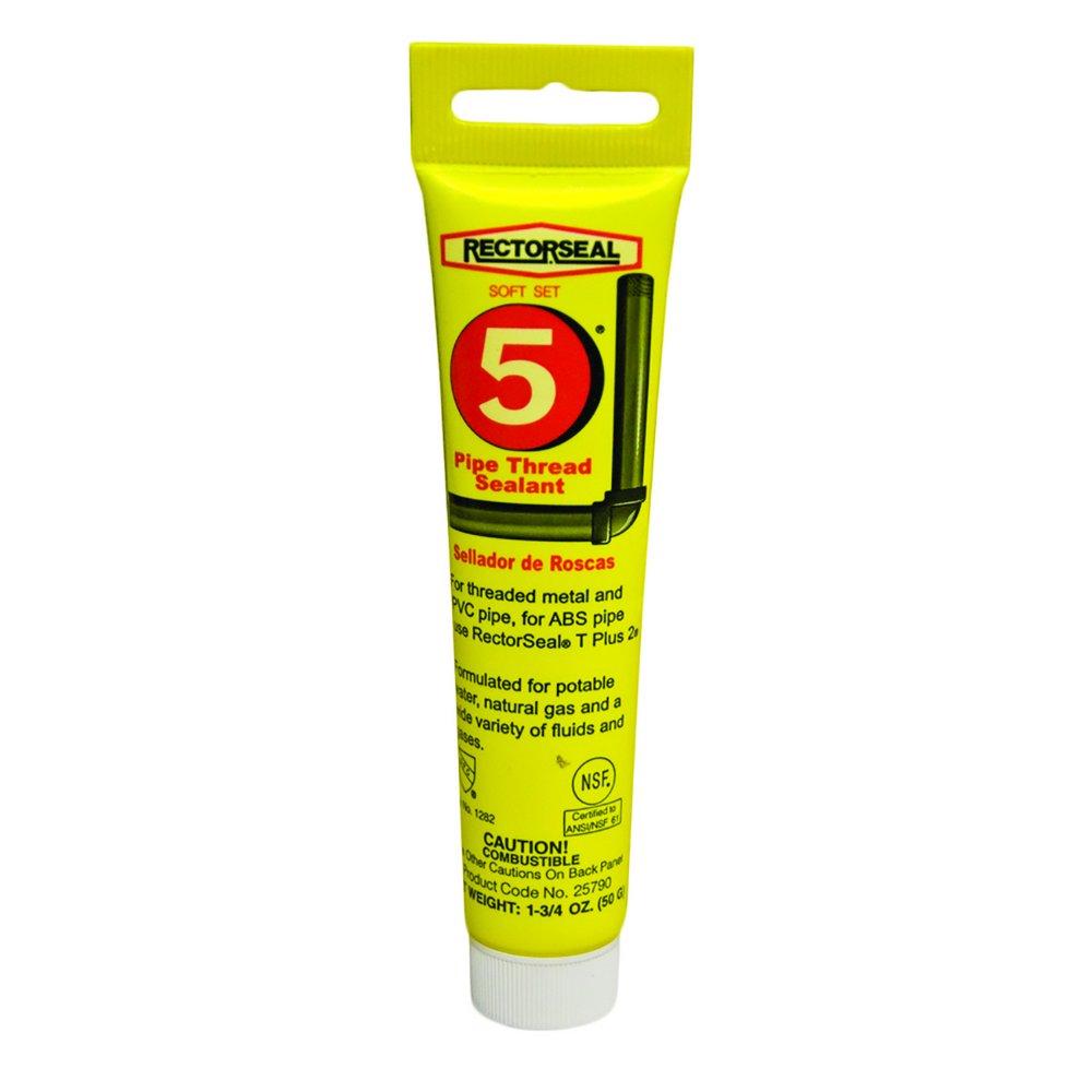 RECTORSEAL Rectorseal 25790 No. 5 Pipe Thread Sealant 1-3/4 Oz