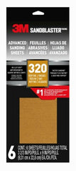 3M 3M Company 11320-G-6 320 Grit Sandpaper 6 Pack