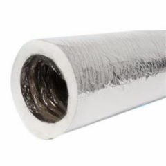 MUELLER STREAMLINE Mueller Streamline 8KMR6 Flex Duct 8 in R-6 Foil 25 Ft