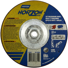 NORTON Norton 66252938855 Type 27 Grinding Wheel 7 Inches