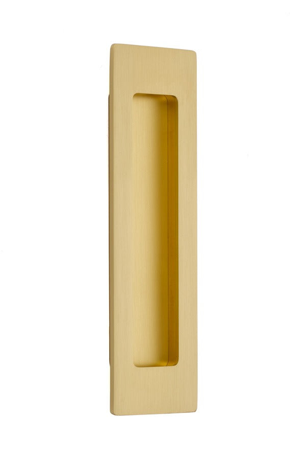 EMTEK Emtek 220307US4 Rectangular Flush Pull Satin Brass