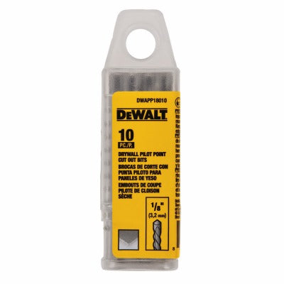 DEWALT Dewalt Accessories DWAPP18010 Pilot Point Drywall Bit 10 Pack
