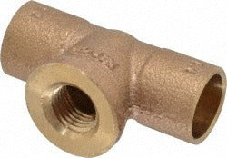 NIBCO Nibco B145900 Cast Copper Tee 1/2x1/2x1/4 C X C X F