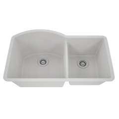 DAKOTA Dakota Plumbing Products GSE-QC7030LD-W Undermount Kitchen Sink