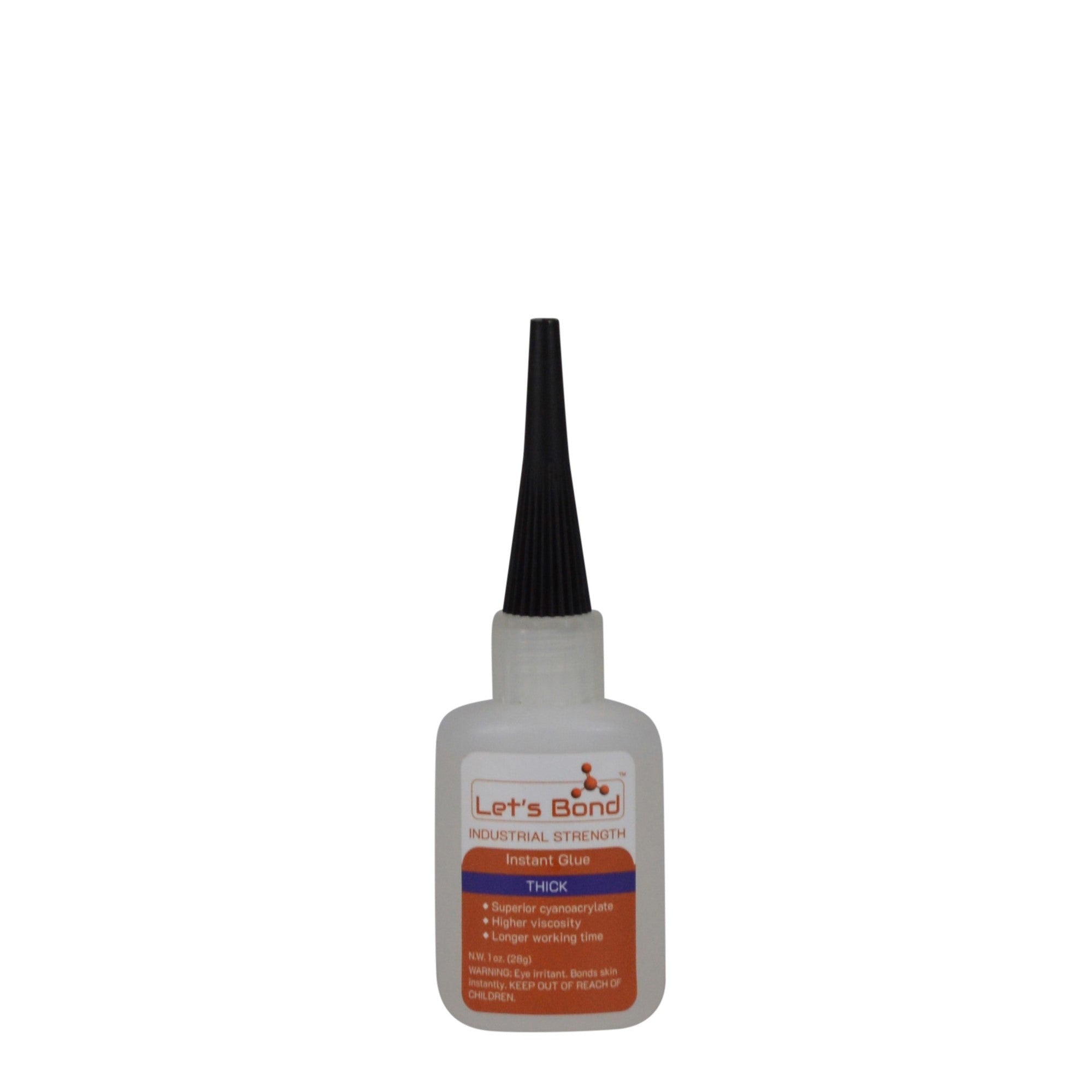 LET'S BOND Lets Bond UBC310-00 Thick Cyanoacrylate Adhesive 1 Oz