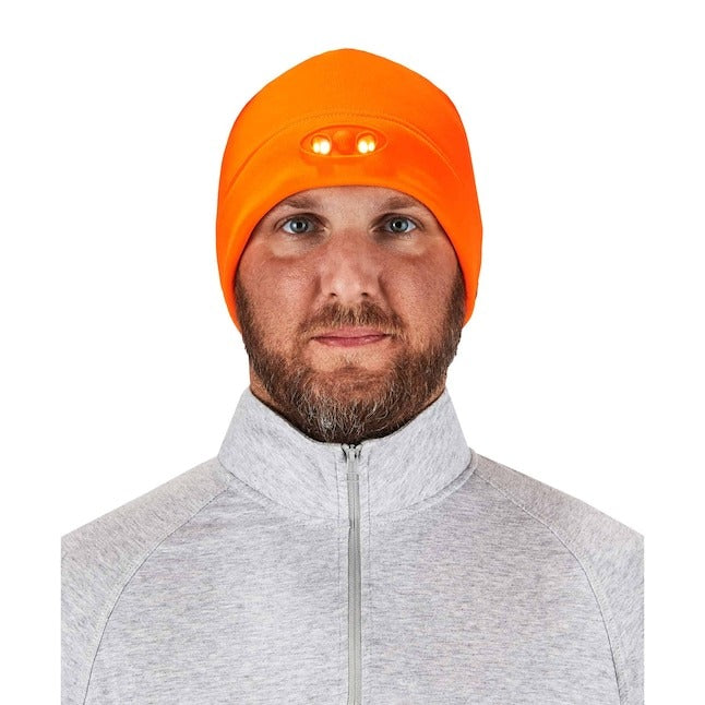 ERGODYNE Ergodyne 16804 Led Skull Cap Beanie Hat 48 Lumens