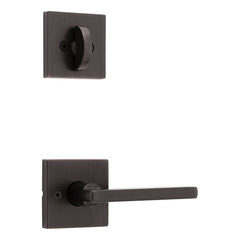 KWIKSET Kwikset 966HFLSQT-11P.UNIV Halifax Lever Handleset Trim