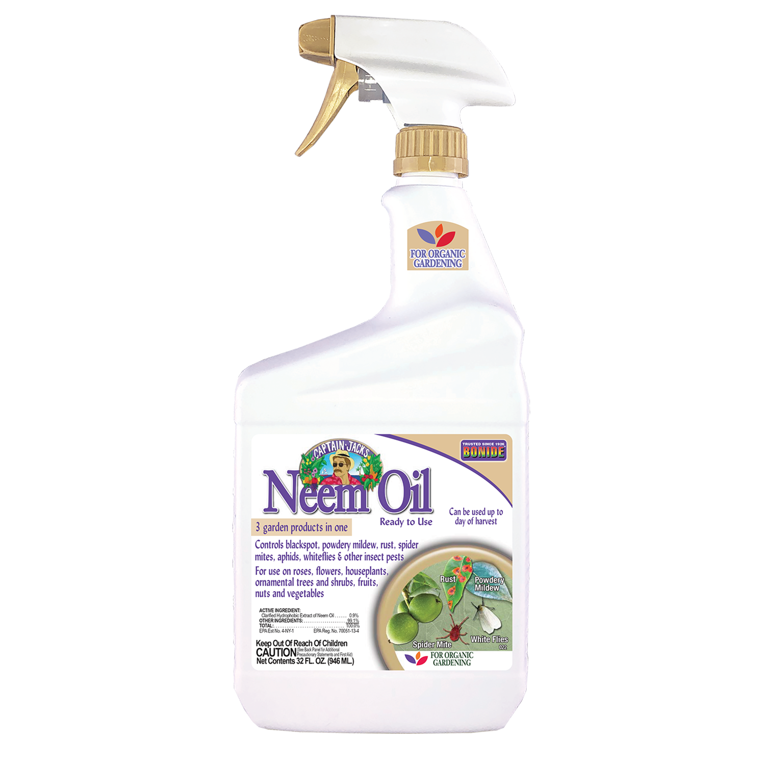 BONIDE Bonide 0226 Captain Jack's Neem Oil (32 oz) 0226A
