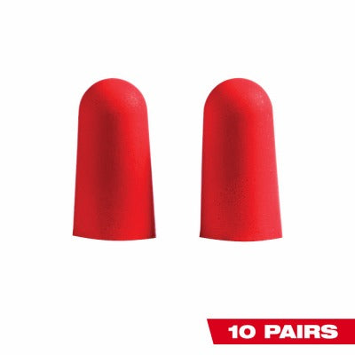 MILWAUKEE Milwaukee 48-73-3001 Foam Ear Plugs 32 Db Nrr 10 Pair