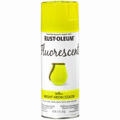 RUST-OLEUM Rust-oleum 1942830 Fluorescent Yellow Spray Paint 11 Oz