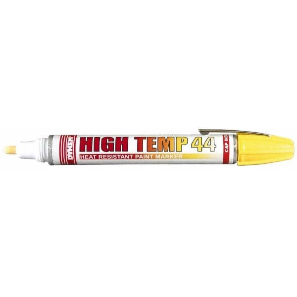 DYKEM Dykem 44424 High Temperature Marker Yellow Broad Point