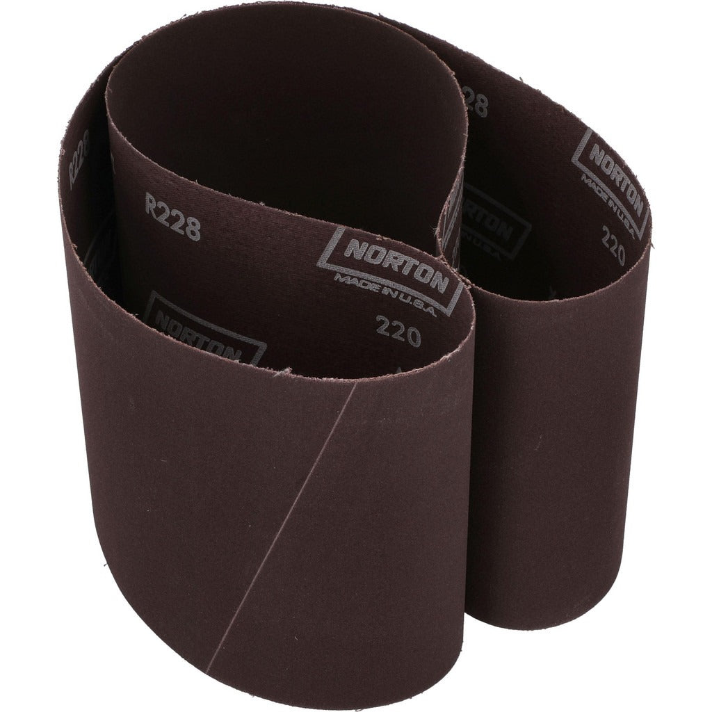 NORTON Norton 78072722546 Abrasive Belt 220 Grit 6x48 in