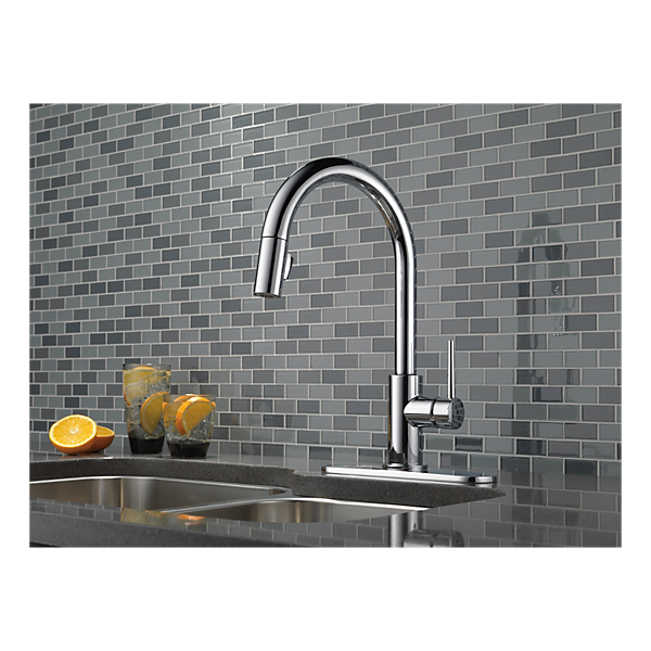 DELTA FAUCET Delta Faucet 9159-DST Trinsic Kitchen Faucet 1.8 Gpm