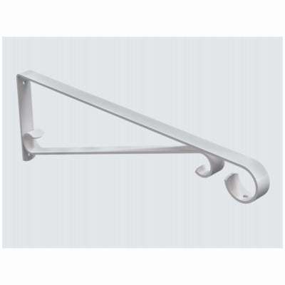 NATIONAL HARDWARE National Mfg N274-639 Plant Bracket 15 Inch White Steel