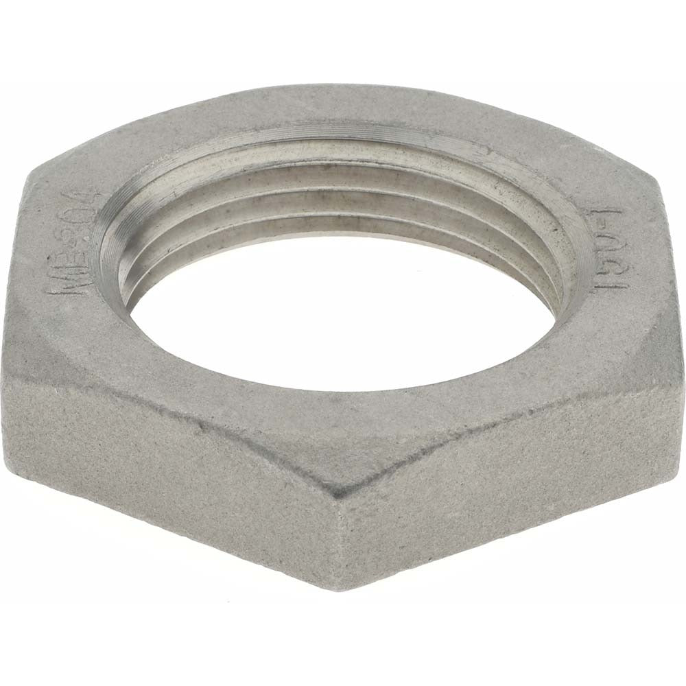 MERIT BRASS Merit Brass K419-16 Pipe Locknut 1 in 304 Ss Fnpsl 150 Psi